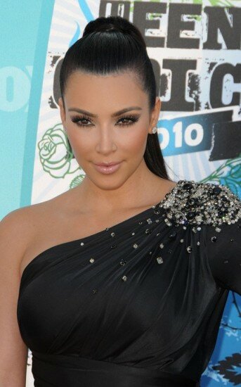Kim Kardashian at the Teen Choice Awards