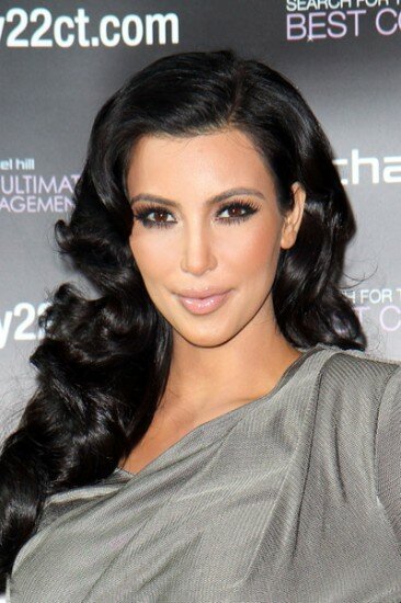 Kim Kardashian at the Ultimate Engagement presentation