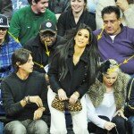 Celebrities Attend The Dallas Mavericks Vs New Jersey Nets Game - January 22, 2011