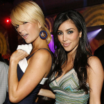 Paris HIlton and Kim Kardashian reunite