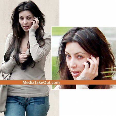  Kardashian  on Kim Kardashian With No Makeup     Still Hot