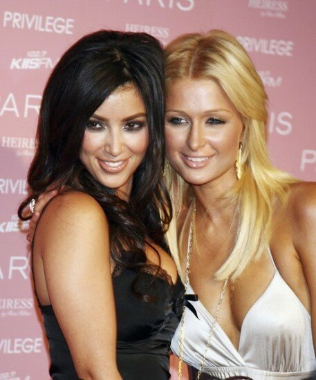 Kim Kardashian & Paris Hilton in better days
