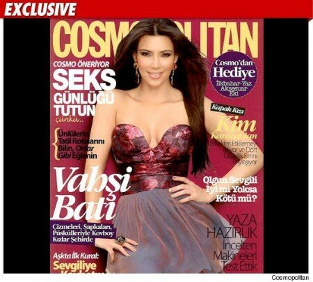 Kim Kardashian Turkish Cosmpolitan